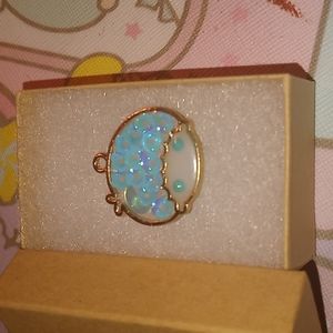 Little twin stars Kiki bezel charm